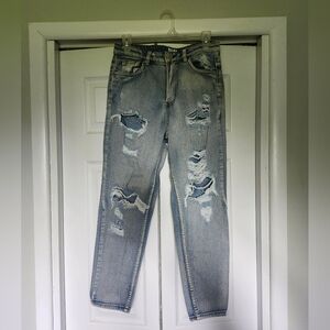 Streetwear Society Blue High Rise Jeans